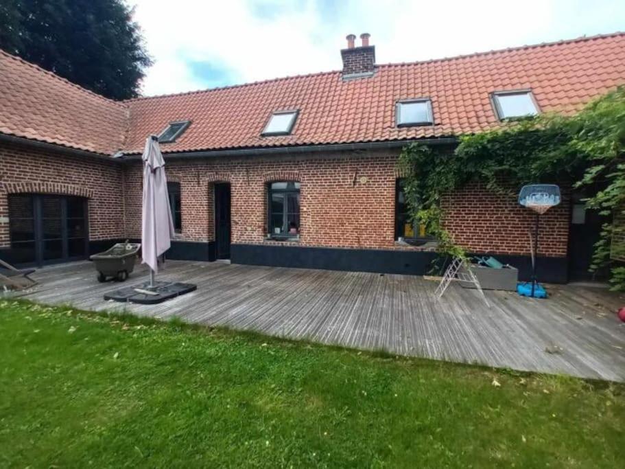 Ferme De Caractere Avec Piscine Et Cheminee Villa Sainghin-en-Mélantois Eksteriør billede